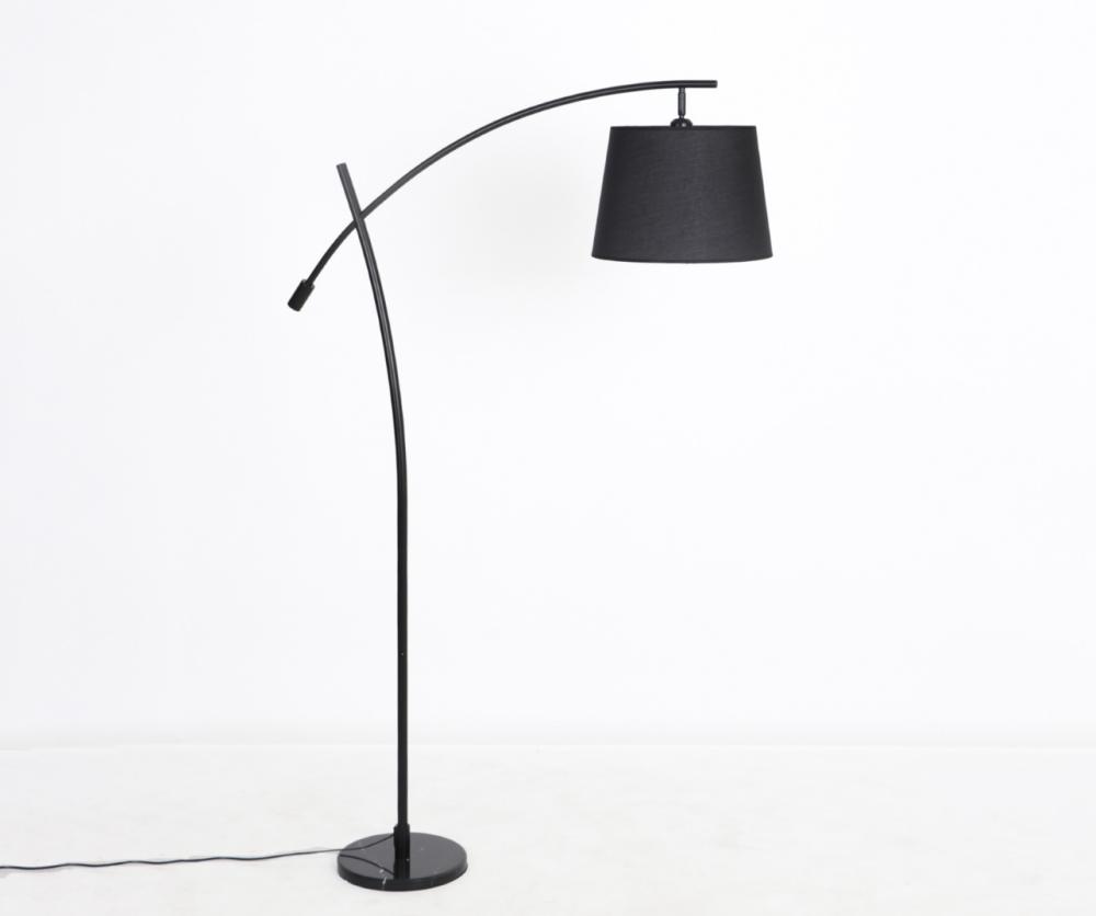 ابجورة اضاءة عمود زاوية اسود