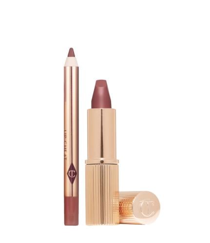 Mini pillow talk lipstick & lip liner Charlotte ti...