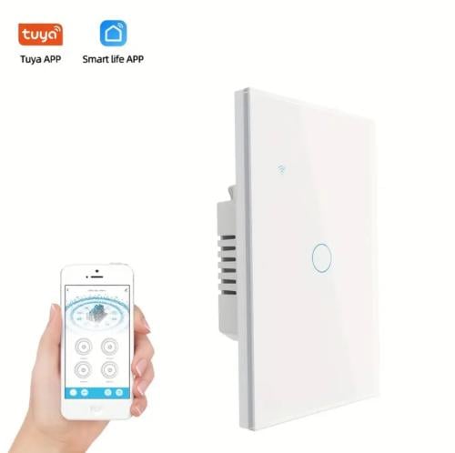 مصباح ذكي ابيض WiFi - تحكم باللمس، تنشيط صوتي متوا...