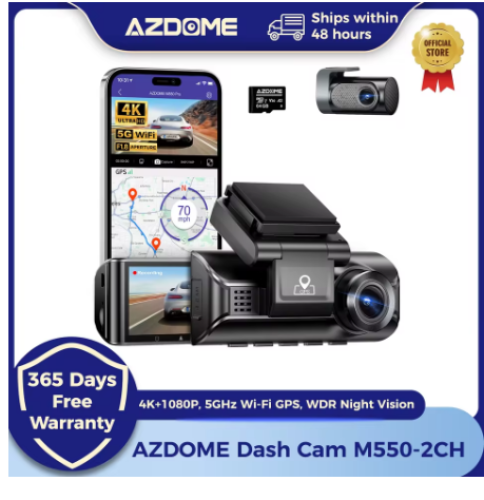 داش كام azdome pro بدقة 4K