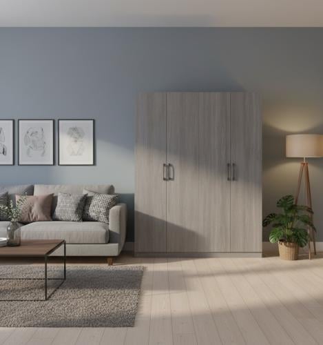 دولاب ملابس خشب CL-11 GREY