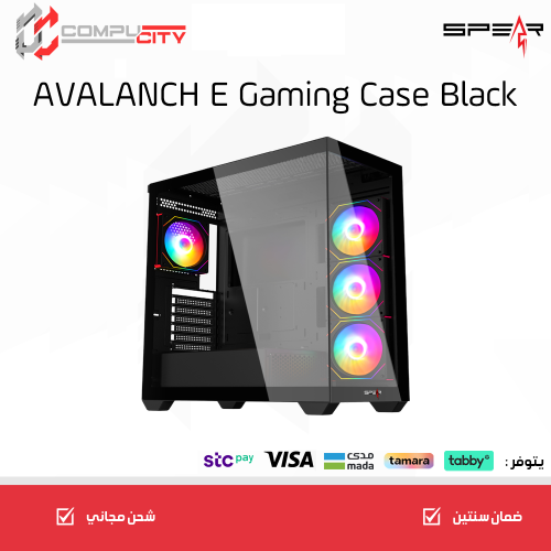 كيس العاب Spear 18 AVALANCHE BLK