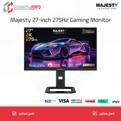 شاشة MAJESTY 27 INCH - 275HZ