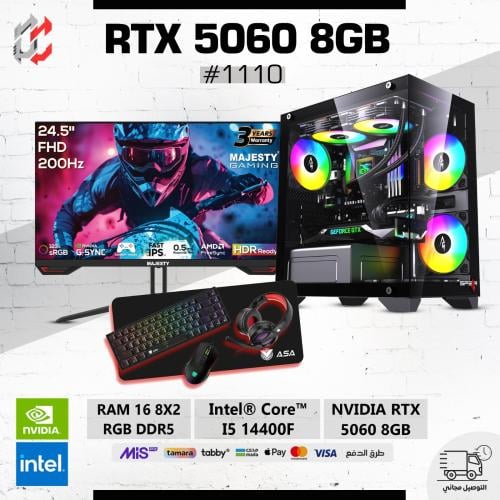 CORE I5 14400F RAM 16 DDR5 RTX 5060