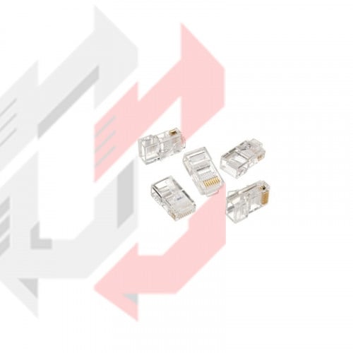 RG45 METTAL UTP CAT5 100-PACK Cat 6