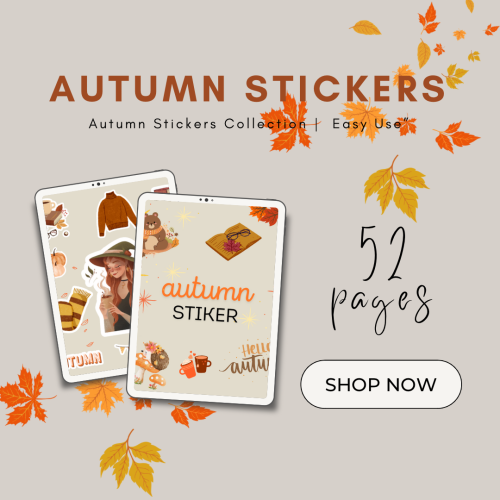 Autumn stickers