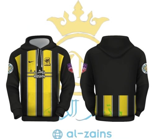 بلوفرات الاتحاد اصفر _ابيض _اسود. متجر. الزين