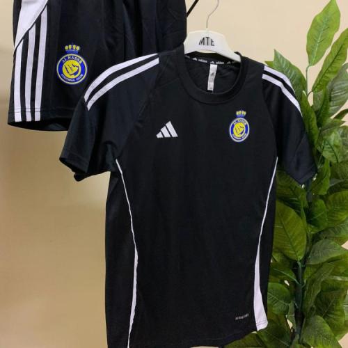 طقم النصر الاسود الجديد2025 متجر الزين
