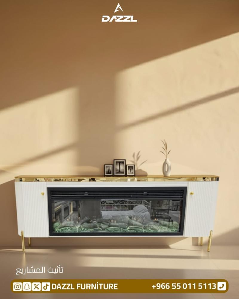 دفاية كهربائية ديكور