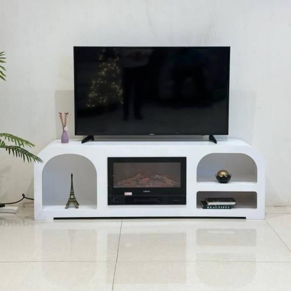 دفاية مع ارفف لون ابيض 160 سم