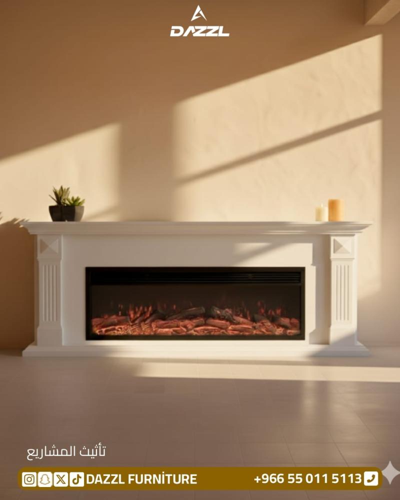 دفاية كهربائية ديكور