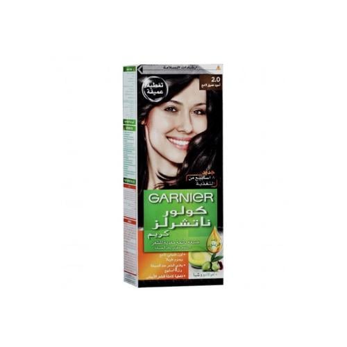 غارنييه صبغة شعر عصار 2.0 اسود عميق لامع