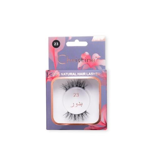 كرستين رموش طبيعي 23 بدور