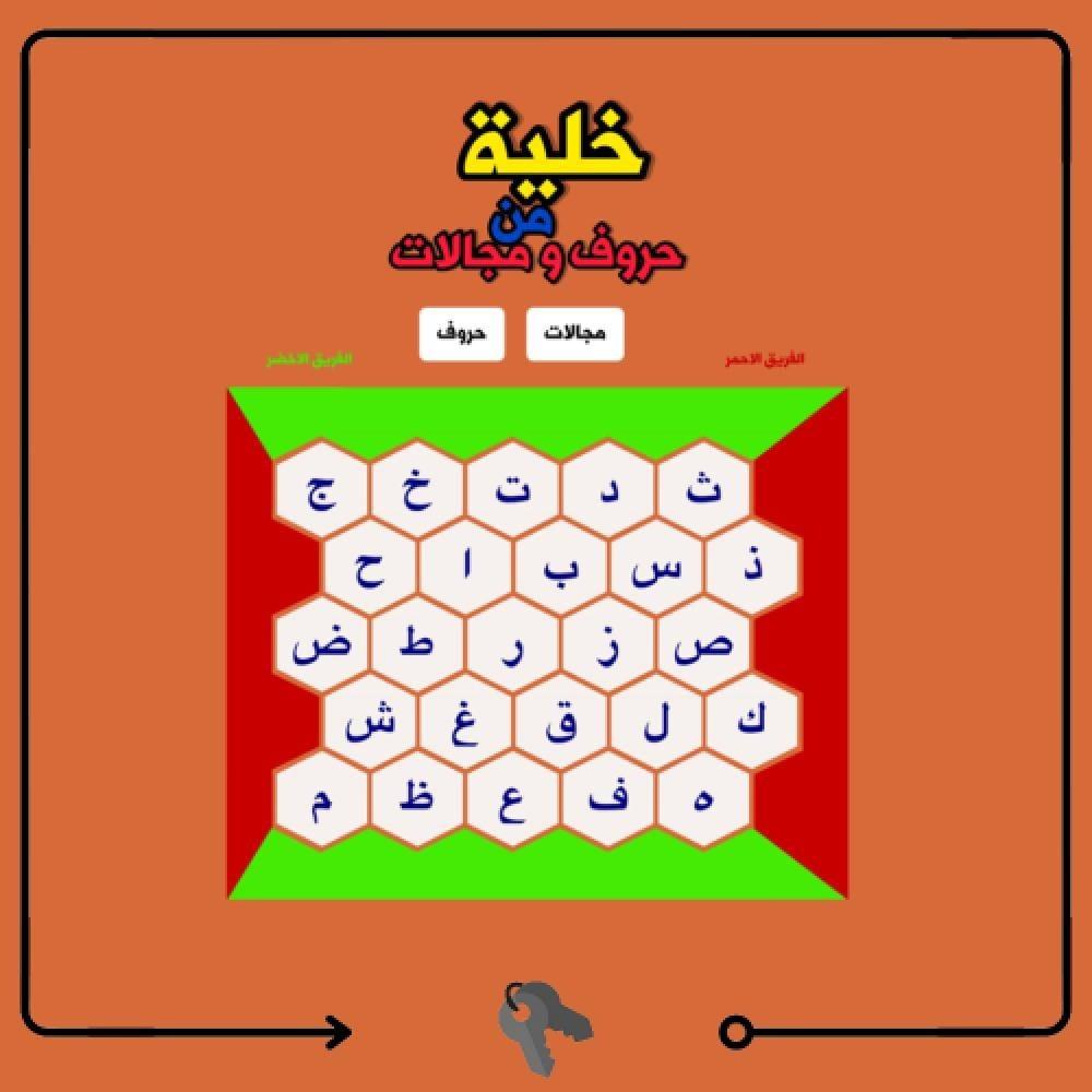 خلية سباق الحروف والمجالات – أحدث لعبة جماعية من مفاتيحي