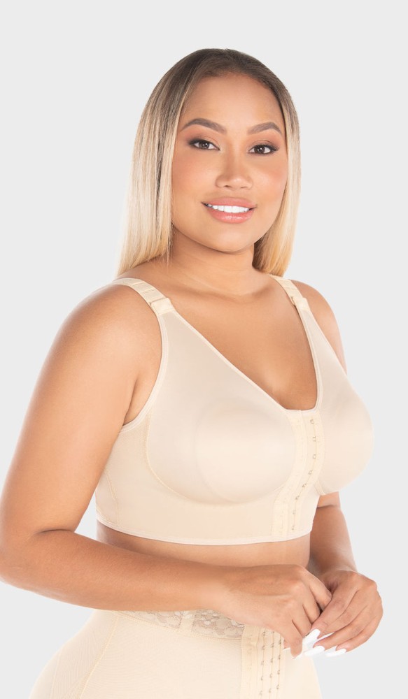 BRABIC Women Front Closure Post Surgery Compression Everyday Bras for  Mastectomy Support with Adjustable Straps Wirefree price in Saudi Arabia,  Saudi Arabia