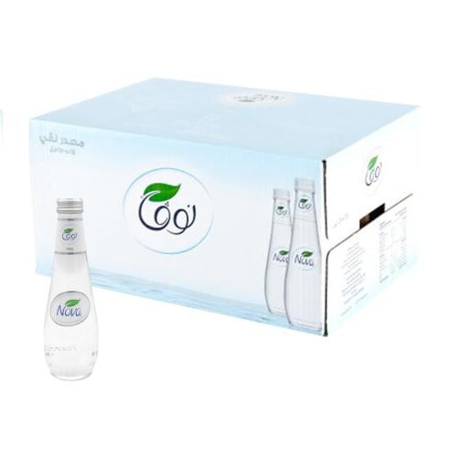 كرتون نوفا زجاج 250 مل*24 حبة