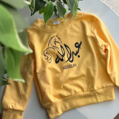 بلوفر ربيعي(طباعة)  بالاسم