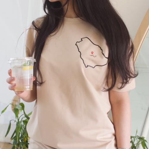 تيشيرت بيج اوفر سايز منطقة الرياض مقاس M