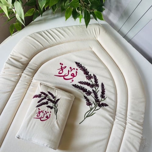 هدية سجادة محراب فوم اسم نورة