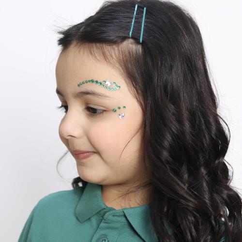 اكسسوارات لامعة لاصق للوجه