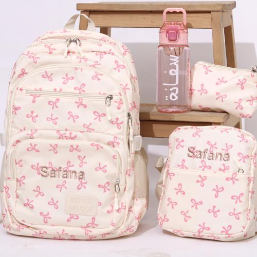 طقم حقيبة مدرسية ٤ قطع