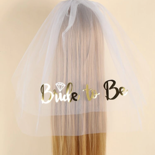 طرحة توديع العزوبية (اضافة الاسم)