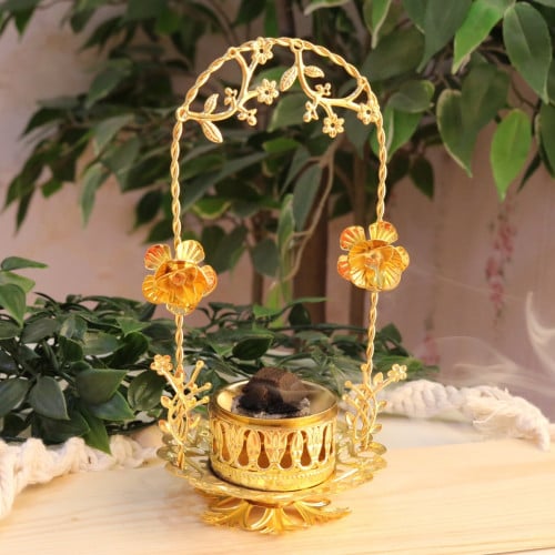 مبخرة ذهبية ميني