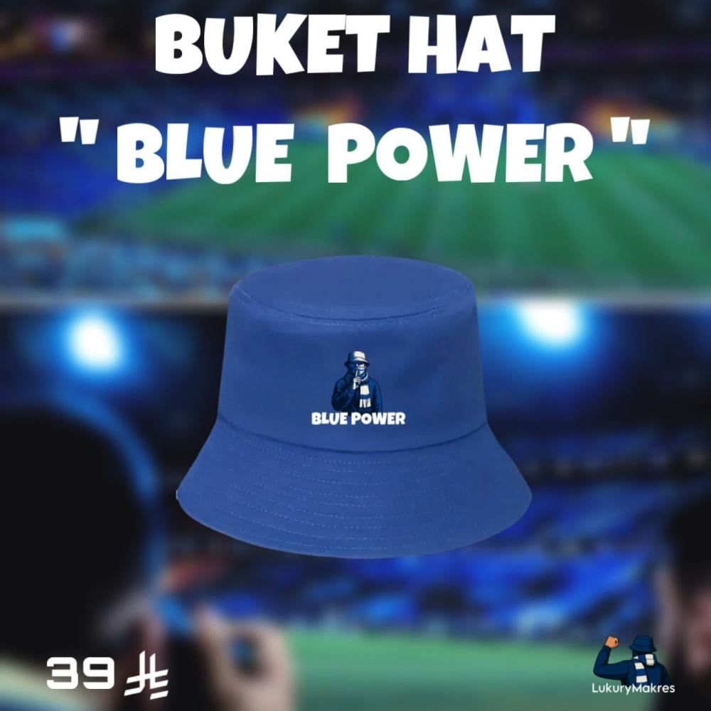 باكيت هات " Blue power “ ازرق
