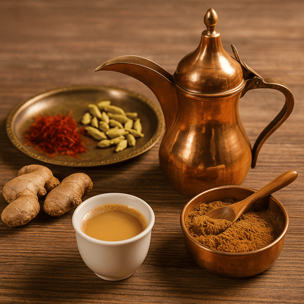 طريقة عمل القهوة السعودية الشقراء
