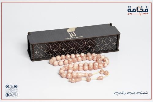 فاتوران تمليكة لون بيج وابيض