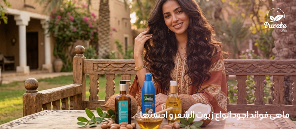 اجود انواع زيوت الشعر