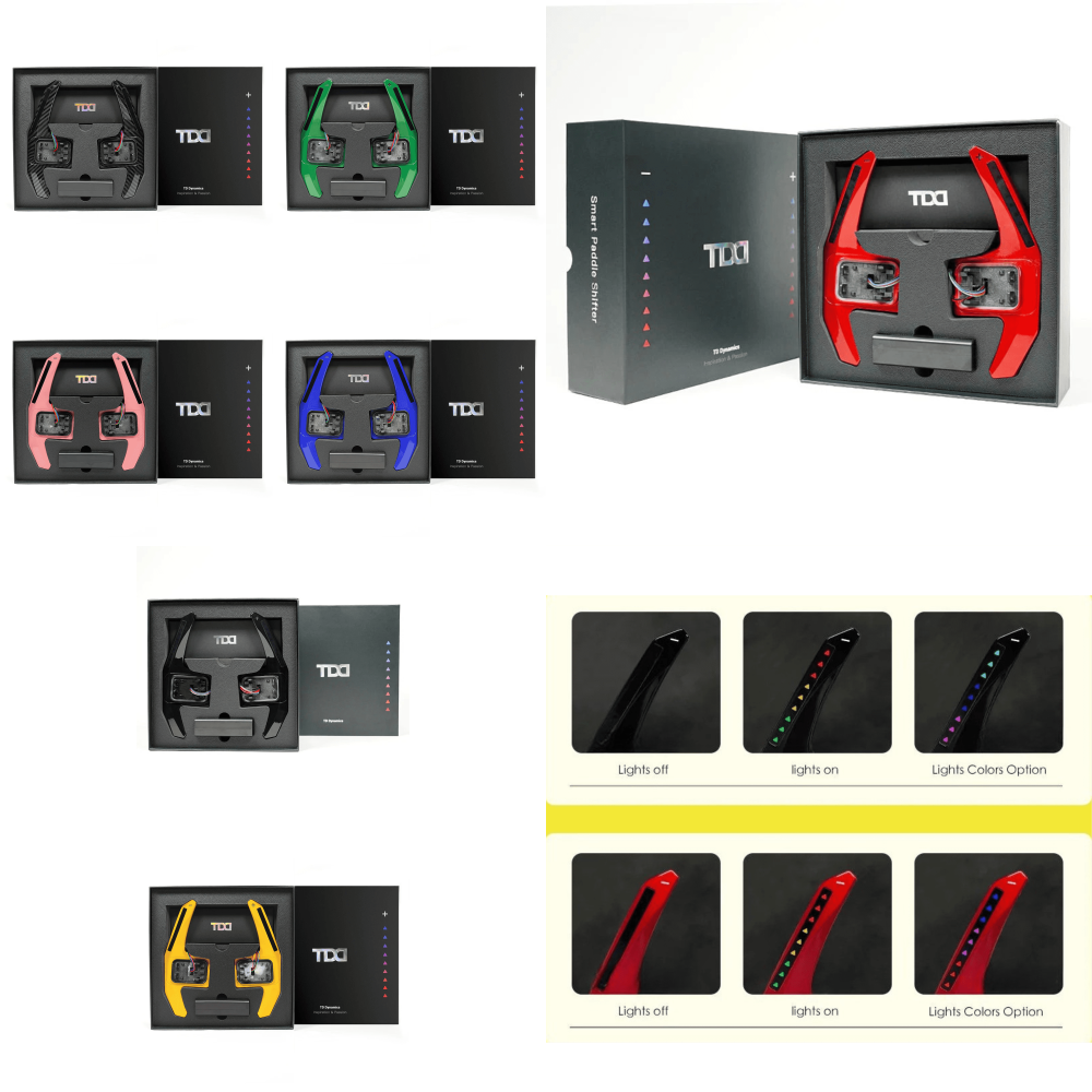 Mini Cooper F54/F55/F56/F57/F60 (2021+) دركسون LED كاربون فايبر قابل للتخصيص (تفصيل)