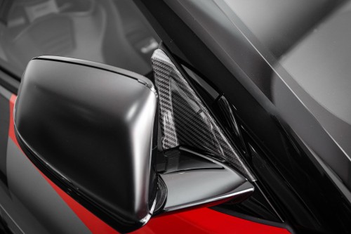 Toyota Surpa A90 غطاء جدار مرايات جانبية طقم كاربو...