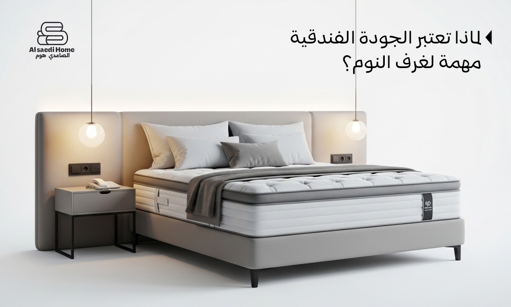 لماذا تعتبر الجودة الفندقية مهمة لغرف النوم؟