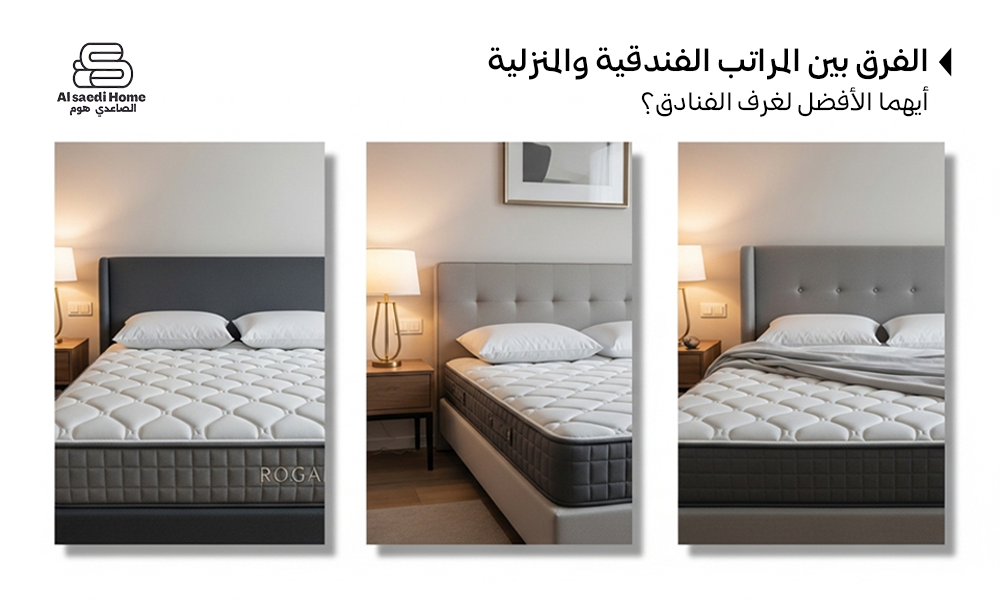 الفرق بين المراتب الفندقية والمنزلية