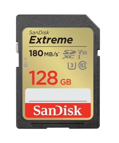 SanDisk 128GB memory card