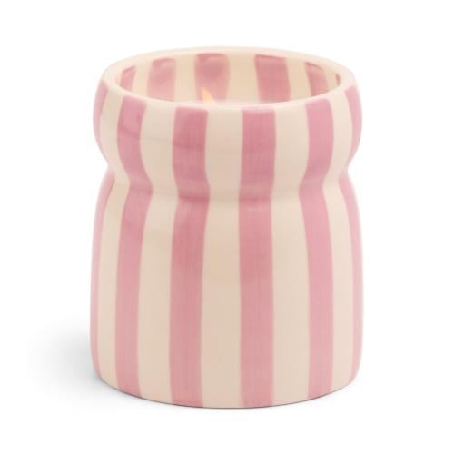 Pink cabana candle