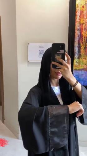 عباية ناعمة قماش انترنت كوري قصة نص كلوش