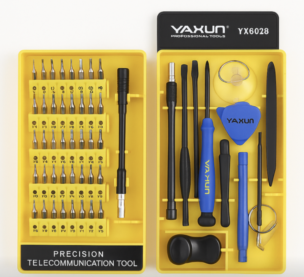 عدة صيانة احترافية YAXUN YX6028  لصيانة الجوالات والأجهزة الإلكترونية