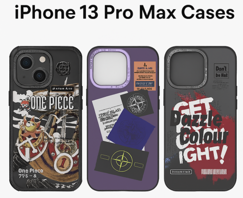 كفر آيفون iPhone 13 Pro Max بتصميم خلفيات رسومات م...