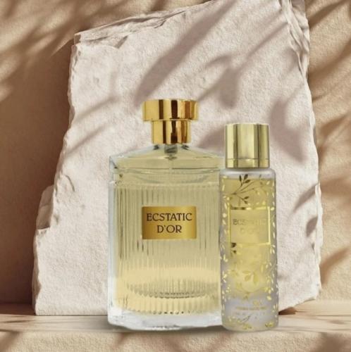عطر اكساتيك أو دو برفيوم 100مل +معطر شعر 100 مل