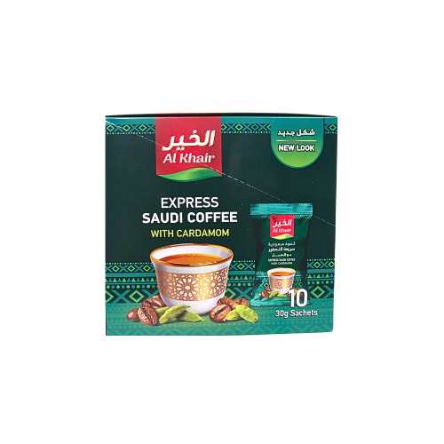 الخير قهوة سعودية 10 أظرف 30g