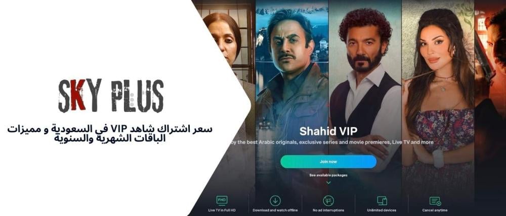 سعر اشتراك شاهد vip في السعودية