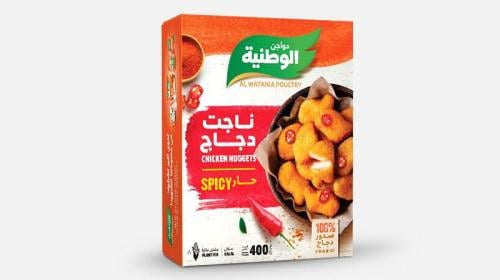 ناجت دجاج الوطنية حار 400 جرام