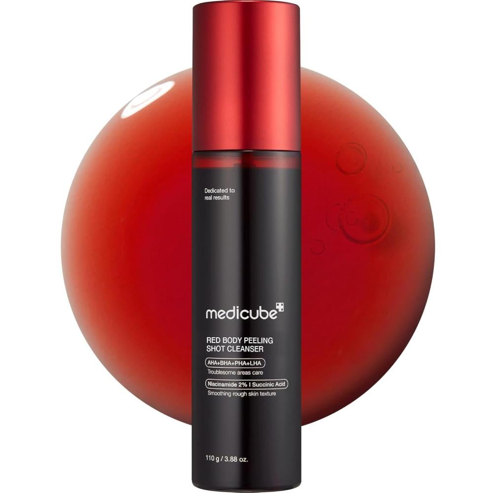 ميدكيوب البخاخ اﻷحمر للجسم  Medicube RED ACNE BODY PEELING SHOT