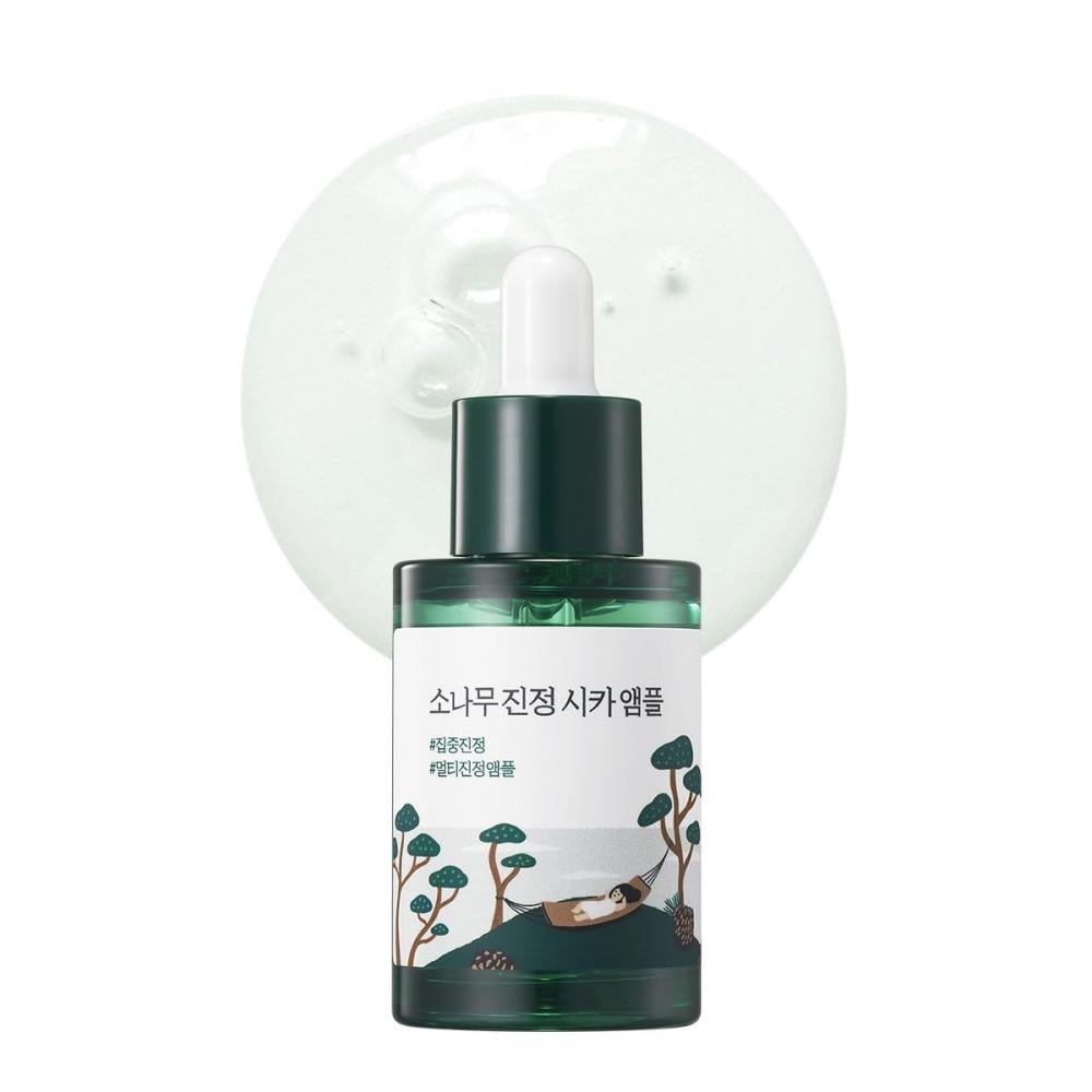 ROUND LAB  Pine Calming Cica Ampoule راوند لاب أمبولة السيكا و الصنوبر