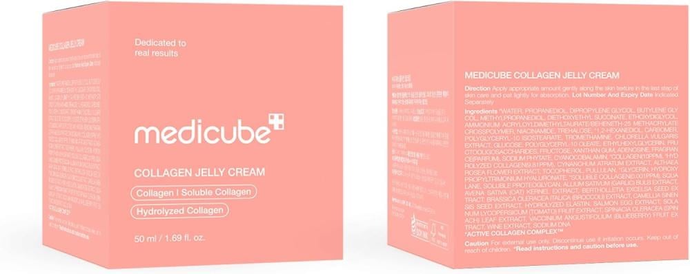 medicube collagen jelly cream 50ml mini كريم الكولاجين الكوري ميني