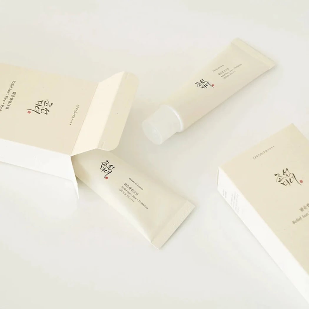 بيوتي أوف جوسيون كريم واقي شمس بالأرز والبروبيوتيك SPF50+ PA++++ - 50 مل