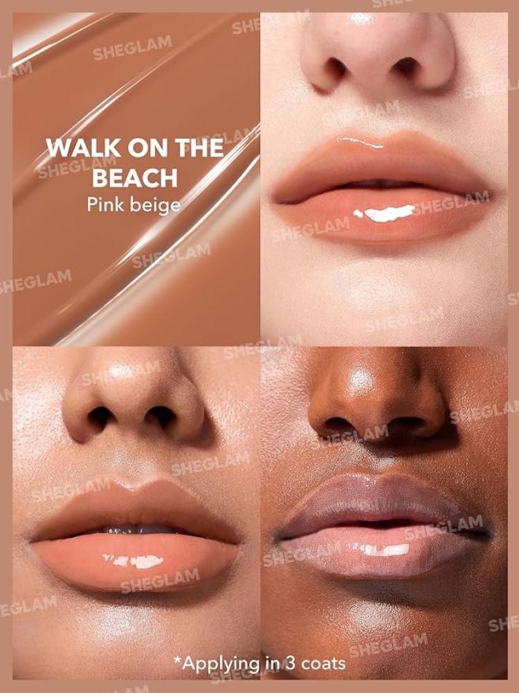 شجلام احمر شفاه للامتلاء Walk On The Beach