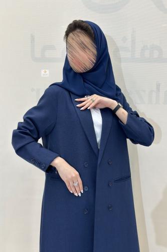 عبايه بليزر رسمي الصيف بقماش لنن
